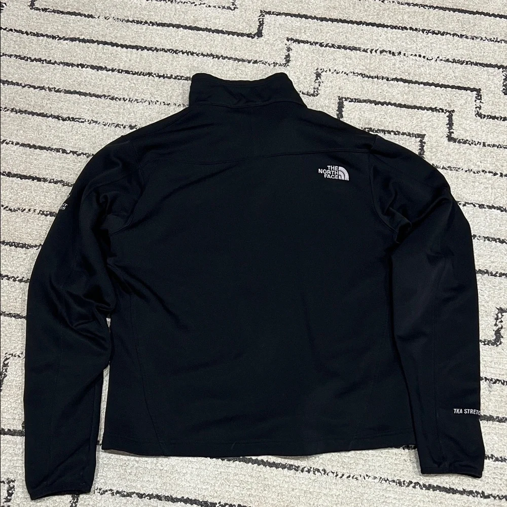 The North Face Black Fleece zip up sweater